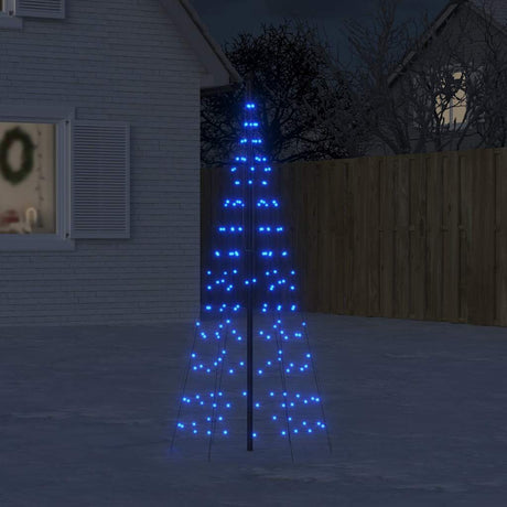 Vidaxl led-kerstboom 200 led's 180 cm blauw