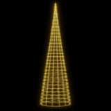 Vidaxl led-kerstboom aan vlaggenmast 3000 leds warm wit 800 cm