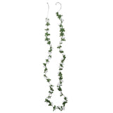 Vidaxl Guierras navideñas con flores 6 st 250 cm Spring White