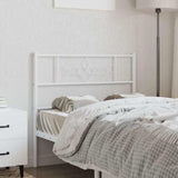 Vidaxl vervangend hoofdbord 75 cm metaal wit