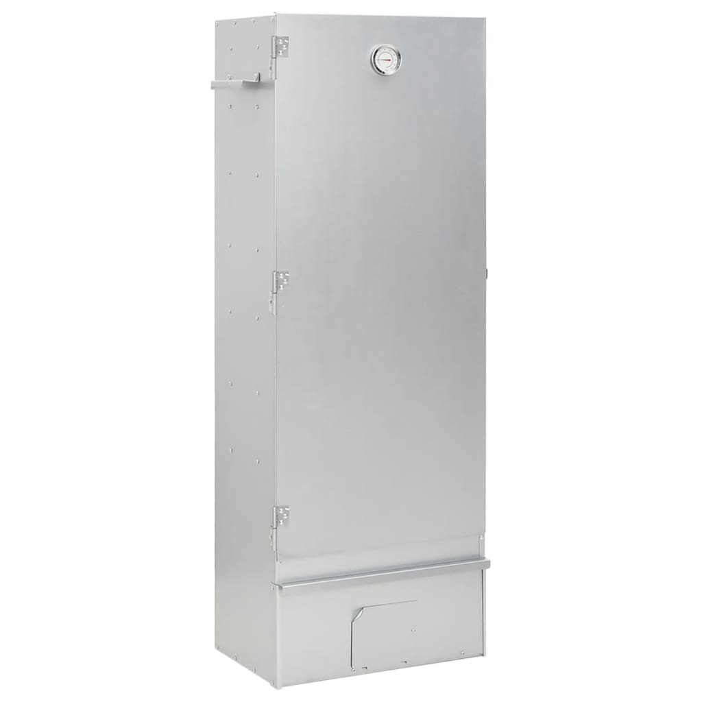 Vidaxl bbq-rookoven met koude rookgenerator gegalvaniseerd staal