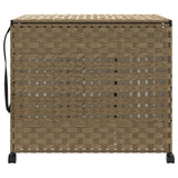 Košara za perilo Vidaxl na kolesih 66x35x60 cm rattan