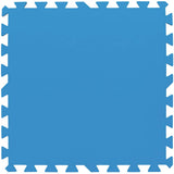Bestway zwembadbodembeschermers 8 st blauw 58220