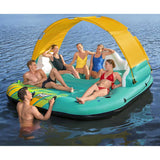 Bestway Driving Island Sunny Lounge 5-personers oppustelige 291x265x83 cm