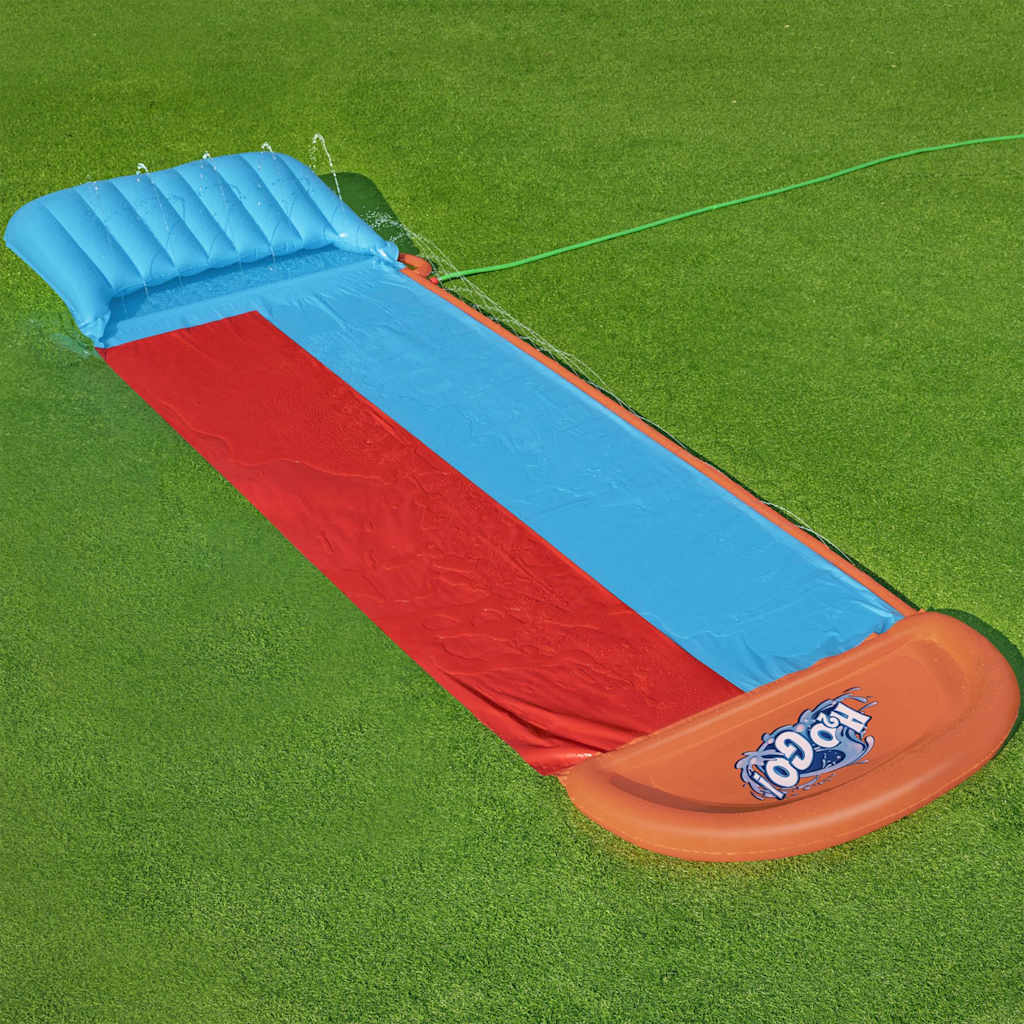 Bestway h2ogo buikschuifbaan tsunami splash ramp dubbel
