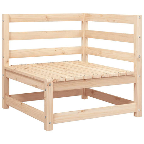 Vidaxl tuinhoekbank 70x70x67 cm massief grenenhout