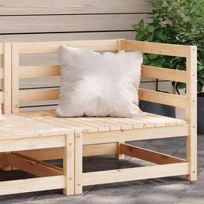 Vidaxl tuinhoekbank 70x70x67 cm massief grenenhout