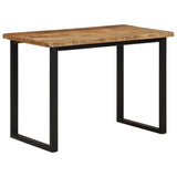 Vidaxl eettafel 110x55x75 cm massief mangohout