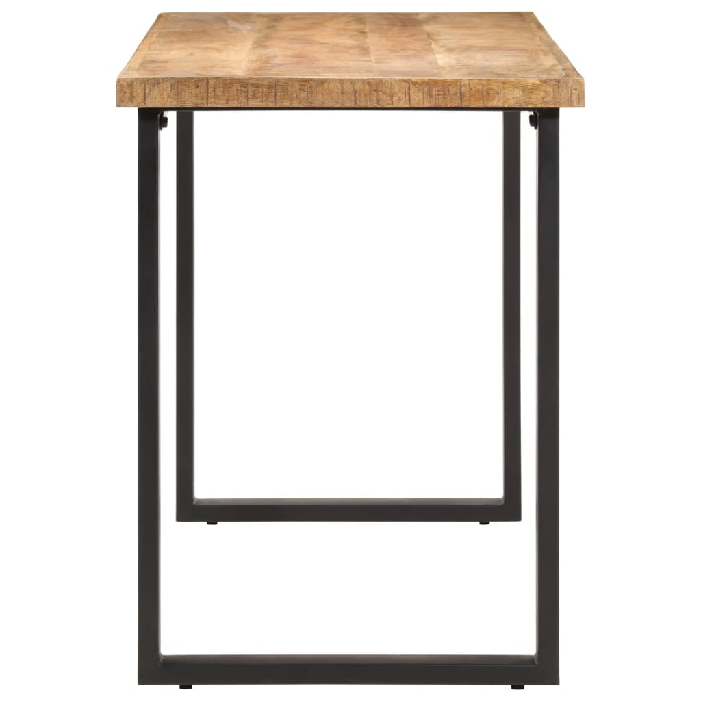 Vidaxl eettafel 110x55x75 cm massief mangohout