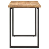 Vidaxl eettafel 110x55x75 cm massief mangohout