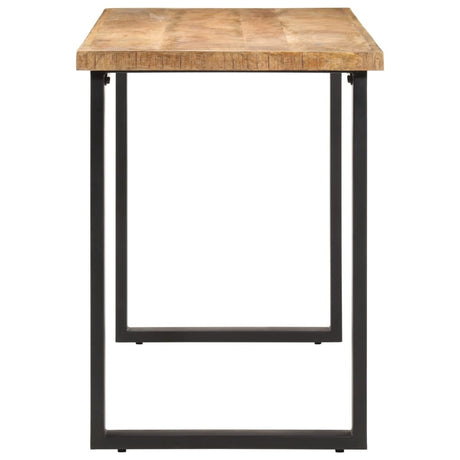 Vidaxl eettafel 110x55x75 cm massief mangohout