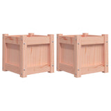 Vidaxl Planters 2 PCS Solide Douglashout