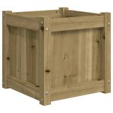 Vidaxl plantenbak 40x40x40 cm geïmpregneerd grenenhout