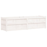 Vidaxl Planning Box 180x50x50 cm Solid Pine White