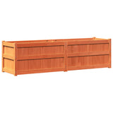 Vidaxl Planning Box 180x50x50 cm Solid Pine Wash Brown