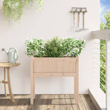 Vidaxl Planter med ben 70x31x70 cm Solid furu