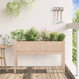 Vidaxl Planter med ben 110x31x70 cm solid furu