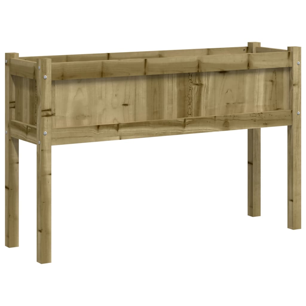 Vidaxl Planter med ben 110x31x70 cm impregnert furu