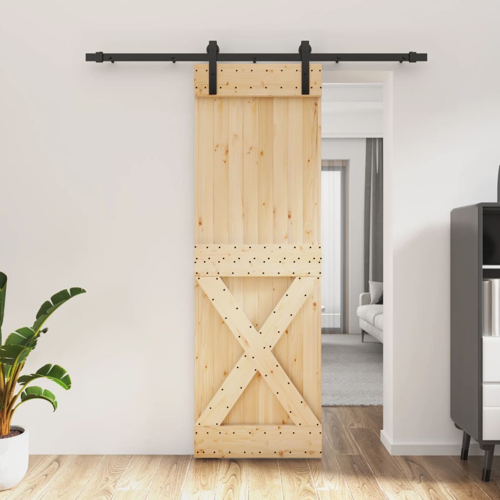 Vidaxl Porte coulissante avec pâte 70x210 cm