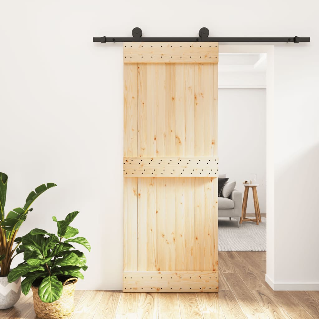 Vidaxl Porte coulissante avec pâte à pâte 80x210 cm