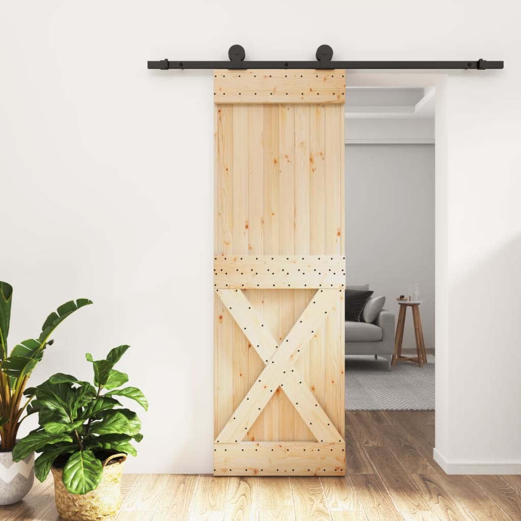 Vidaxl Porte coulissante avec pâte 70x210 cm