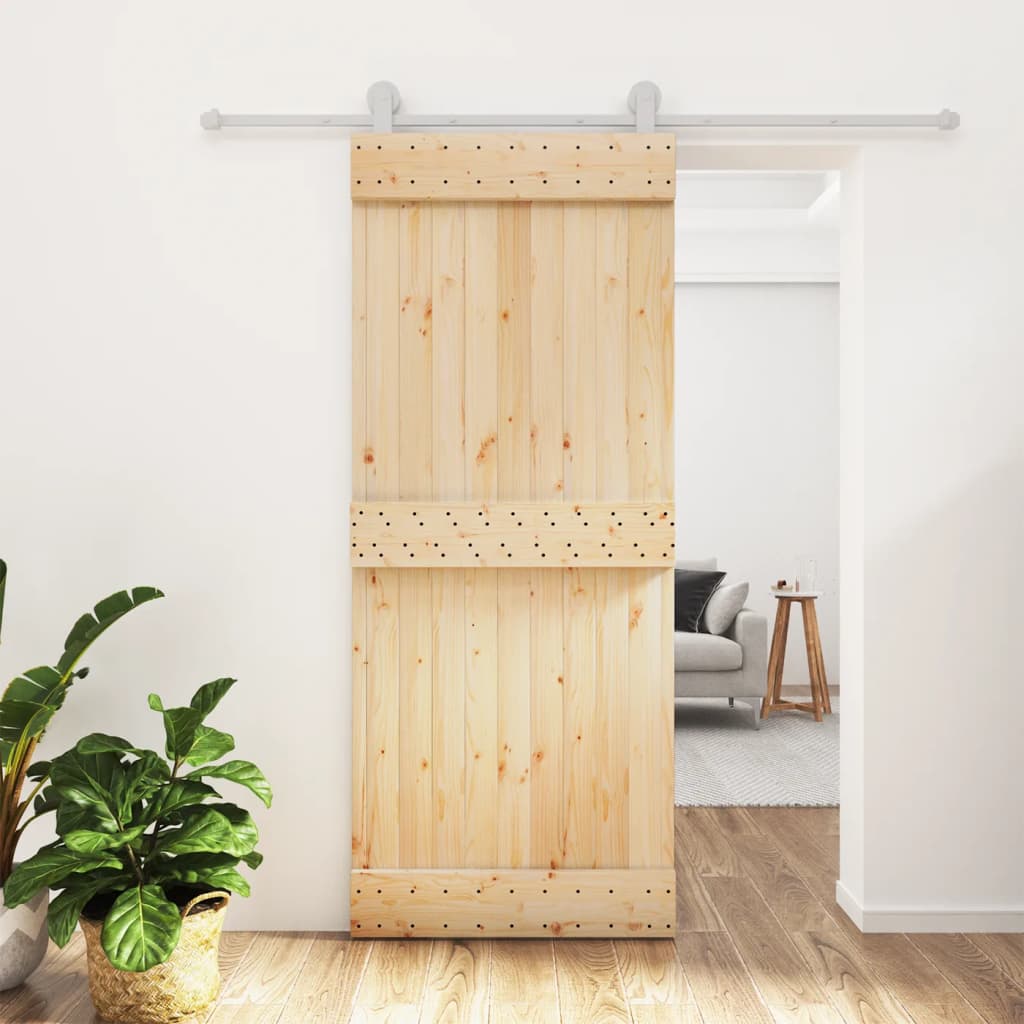 Vidaxl Porte coulissante avec pâte 85x210 cm