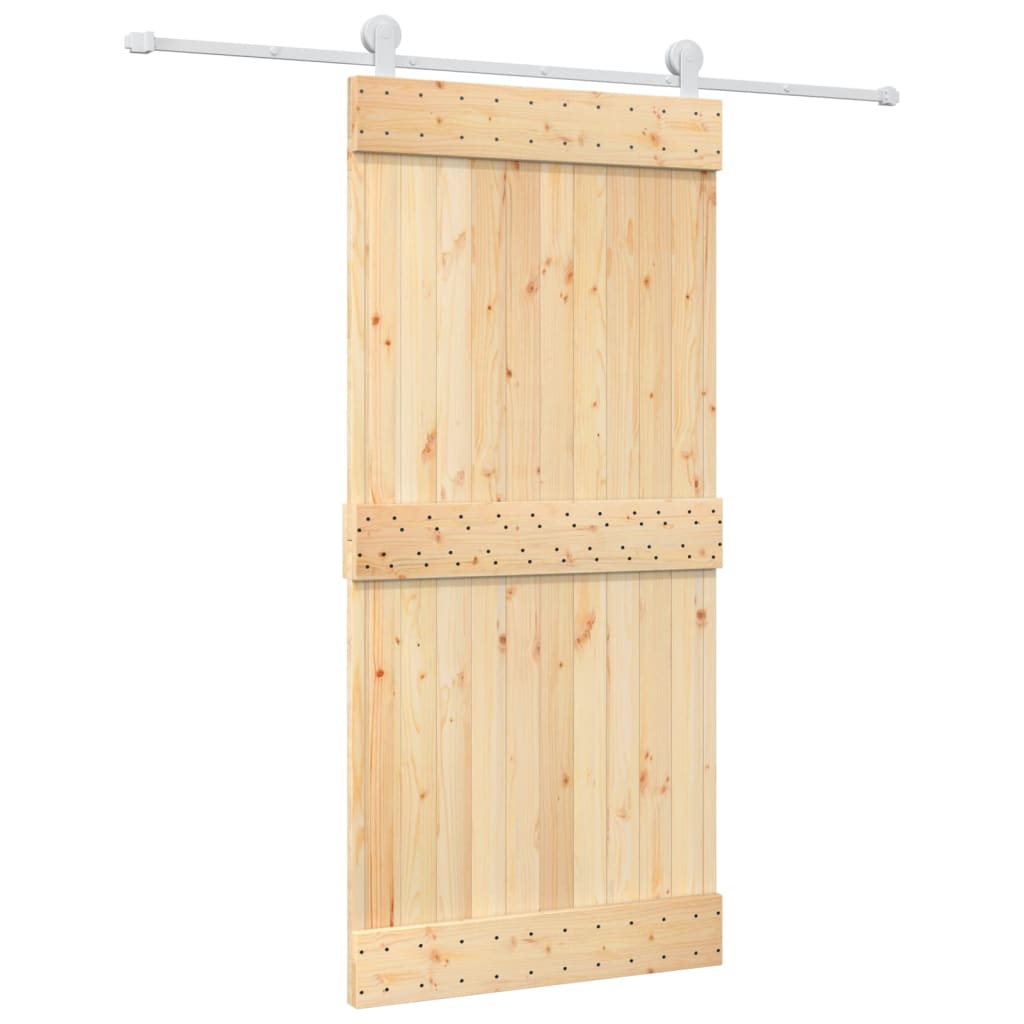 Vidaxl rutscht Dier mat Batter 95x210 cm festgehalt