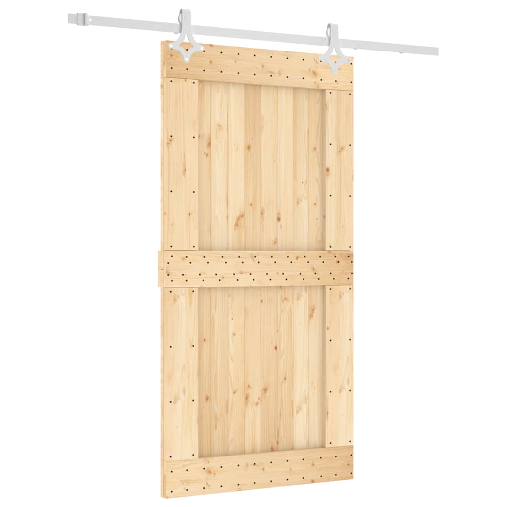 Vidaxl rutscht Dier mat Batter 100x210 cm festgehale Péiere