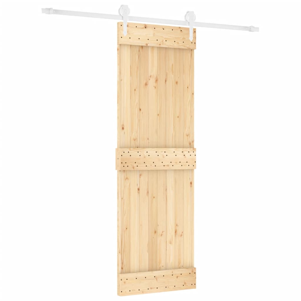 Porta scorrevole Vidaxl con pastella da 70x210 cm pino solido