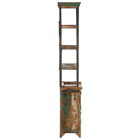 Vidaxl hoge kast 55x30x180 cm massief gerecycled hout