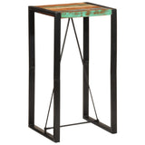 Vidaxl bartafel 60x55x110 cm massief gerecycled hout