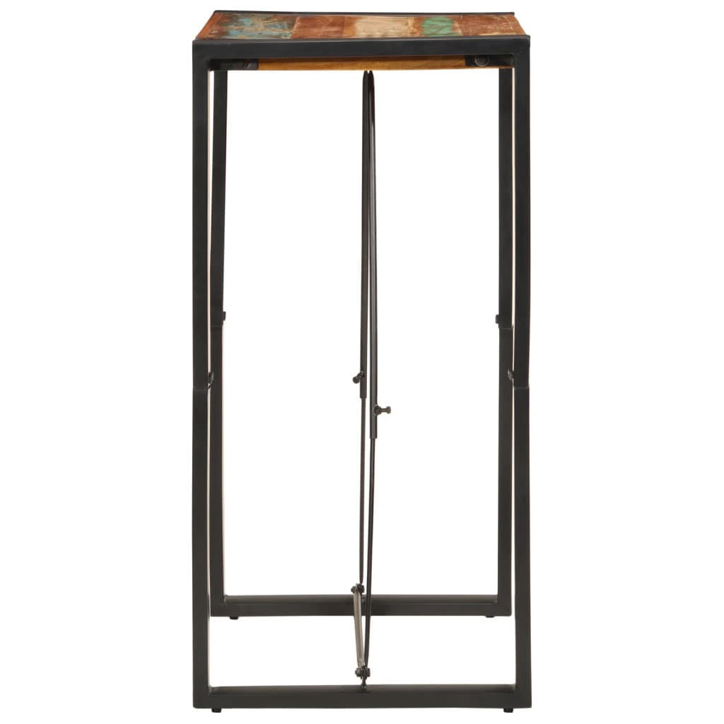 Vidaxl bartafel 60x55x110 cm massief gerecycled hout