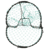 Vidaxl trampa para pájaros 20 cm de acero verde