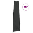Vidaxl parasolhoezen 2 st 190x50 30 cm 420d oxford stof
