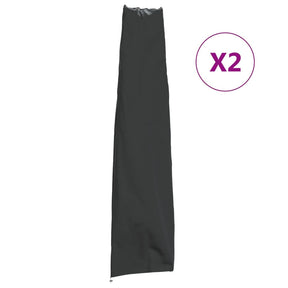 Vidaxl parasolhoezen 2 st 190x50 30 cm 420d oxford stof