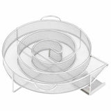Vidaxl rookgenerator koud rond 19,5 cm roestvrij staal