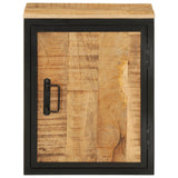 Vidaxl badkamerkast 40x30x50 cm massief mangohout en ijzer