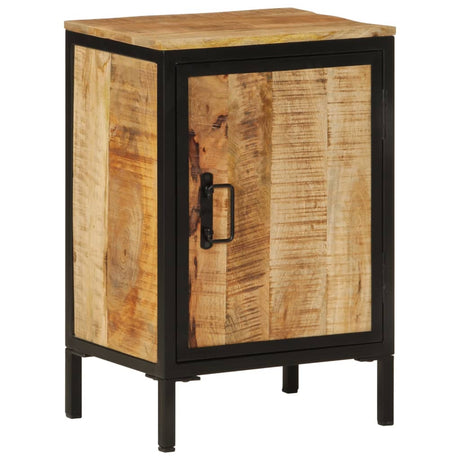 Vidaxl badkamerkast 40x30x60 cm massief mangohout en ijzer