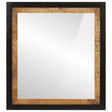 Vidaxl badkamerspiegel 55x1x60 cm glas en massief mangohout