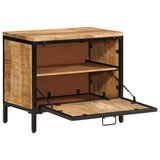 VidaXL shoe cabinet 60x35x53 cm solid mangowood