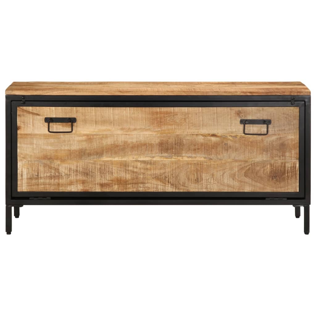 Vidaxl skoskap 110x35x53 cm solid mangowood