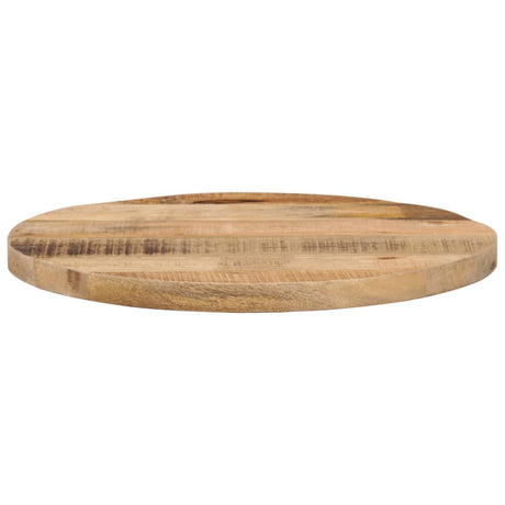 Vidaxl tafelblad rond ø 50x2,5 cm massief ruw mangohout