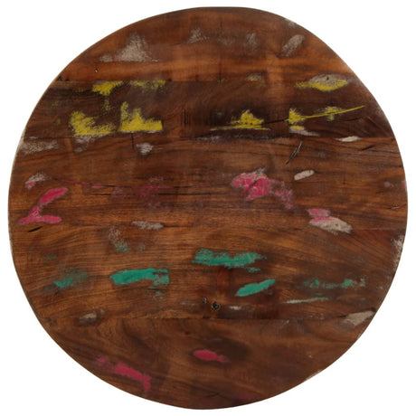 Vidaxl tafelblad rond ø 50x1,5 cm massief gerecycled hout