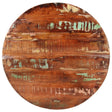 Vidaxl tafelblad rond ø 70x2,5 cm massief gerecycled hout