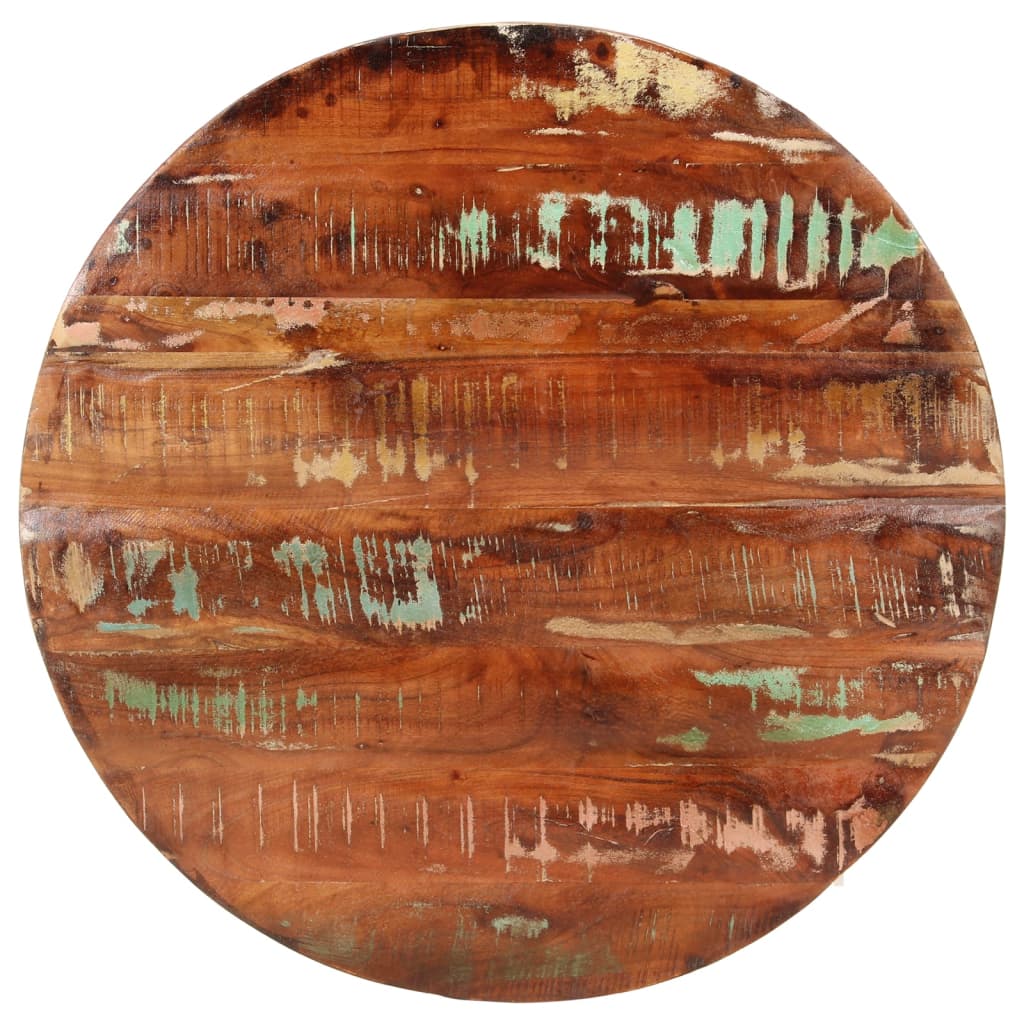 Vidaxl tafelblad rond ø 70x2,5 cm massief gerecycled hout