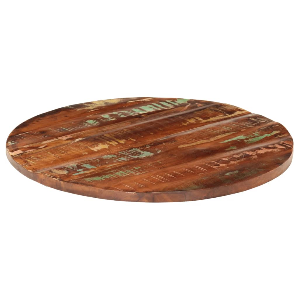 Vidaxl tafelblad rond ø 90x2,5 cm massief gerecycled hout