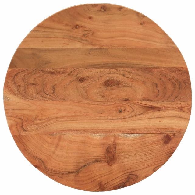 Vidaxl tafelblad rond ø 50x3,8 cm massief acaciahout