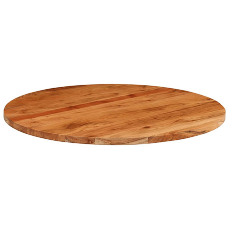 Vidaxl tafelblad rond ø 70x2,5 cm massief acaciahout