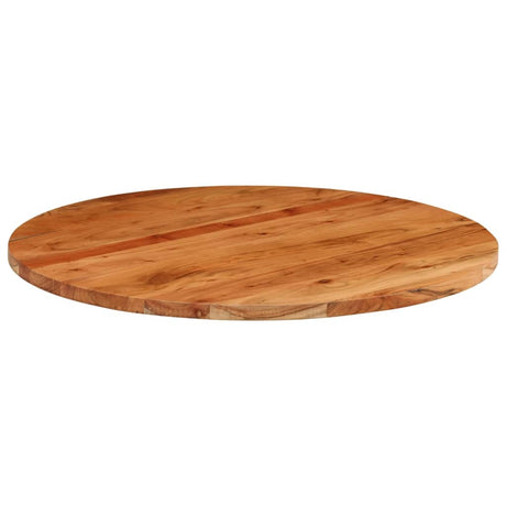 Vidaxl tafelblad rond ø 80x3,8 cm massief acaciahout