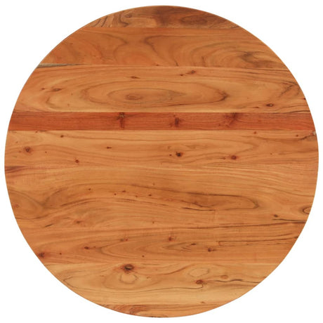 Vidaxl tafelblad rond ø 90x3,8 cm massief acaciahout